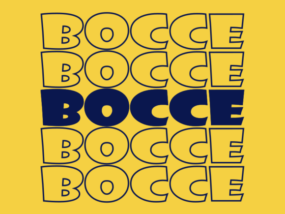 Bocce SVG Cut File: Graphics for Print Templates