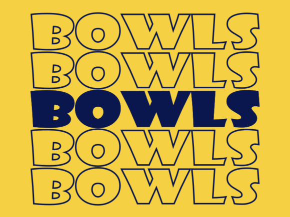 Bowls SVG Cut File: Graphics for Print Templates