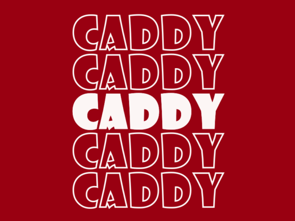 Caddy SVG Cut File: Graphics for Print Templates
