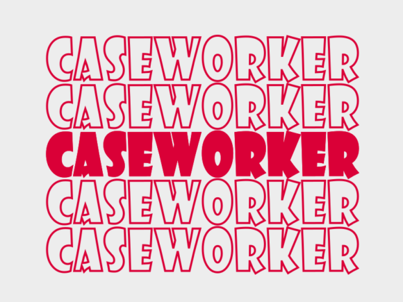 Caseworker SVG Cut File: Graphics for Print Templates