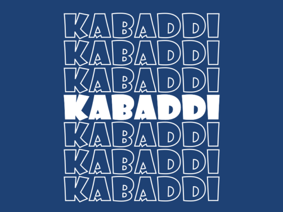 Kabaddi SVG Cut File: Graphics & Print Templates