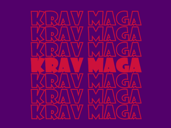 Krav Maga SVG Cut File: Graphics for Print Templates