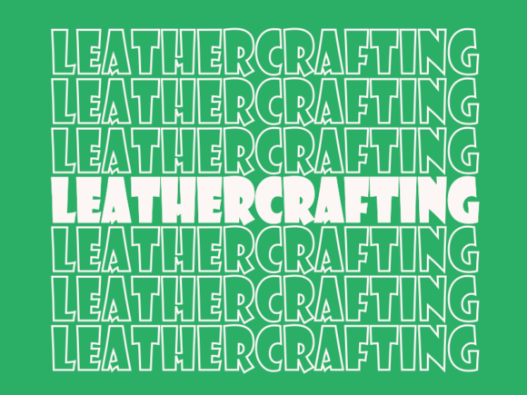 Leathercrafting SVG Cut File