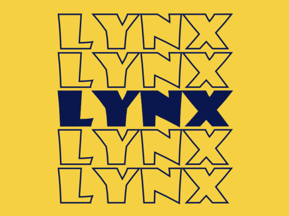 Lynx SVG Cut File: Graphics for Print Templates