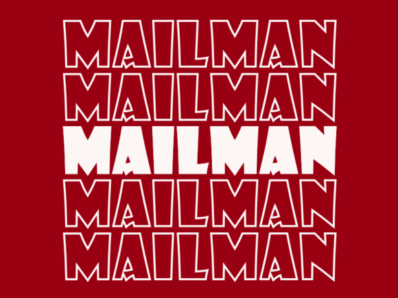 Mailman SVG Cut File: Graphics for Print Templates