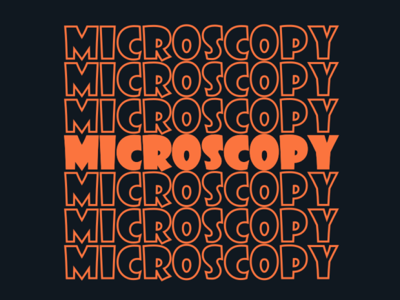 Microscopy SVG Cut File: Graphics for Print Templates