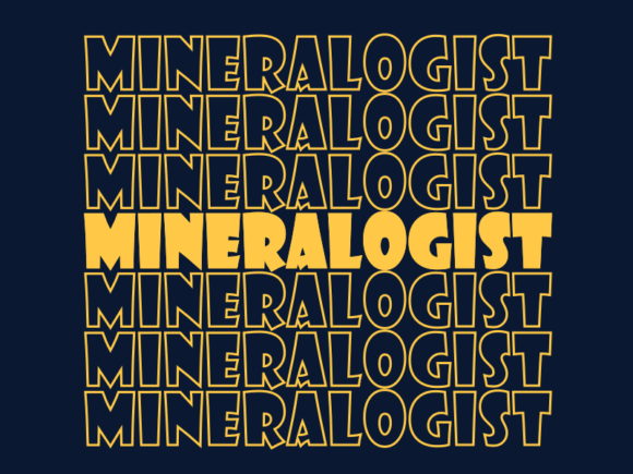 Mineralogist SVG Cut File: Graphics for Print Templates