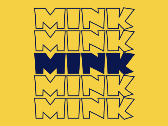 Mink SVG Cut File: Graphics for Print Templates