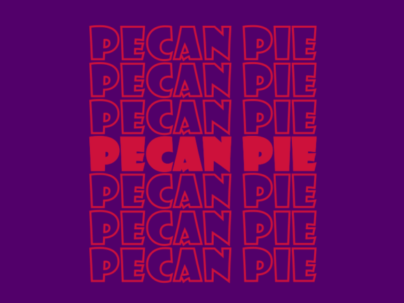 Pecan Pie SVG Cut File: Graphics & Print Templates