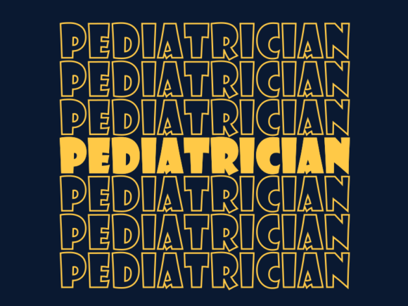Pediatrician SVG Cut File: Graphics & Print Templates