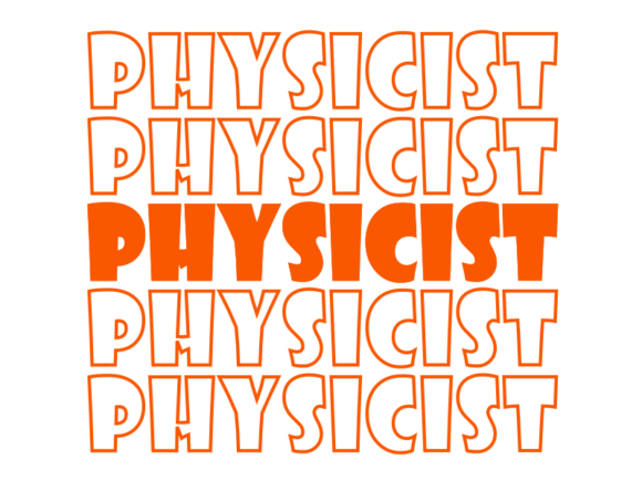 Physicist SVG Cut File: Graphics for Print Templates