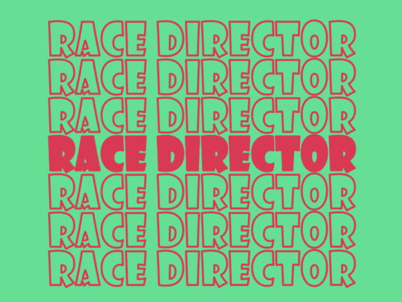 Race Director SVG Cut File