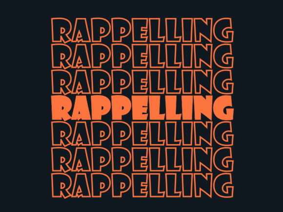 Rappelling SVG Cut File